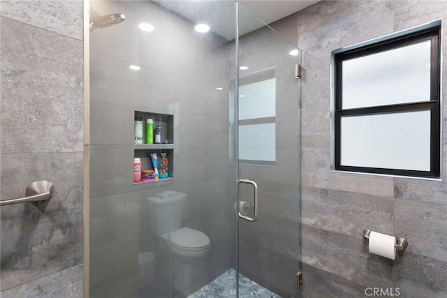 10535 Reseda Blvd, Porter Ranch, CA 91326 - full bath featuring a stall shower and toilet