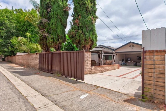 10535 Reseda Blvd, Porter Ranch, CA 91326 - gate featuring a gazebo