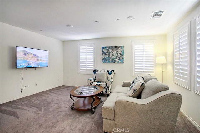 5621 Avocet Dr, Jurupa Valley, CA 91752 - carpeted living room featuring healthy amount of natural light