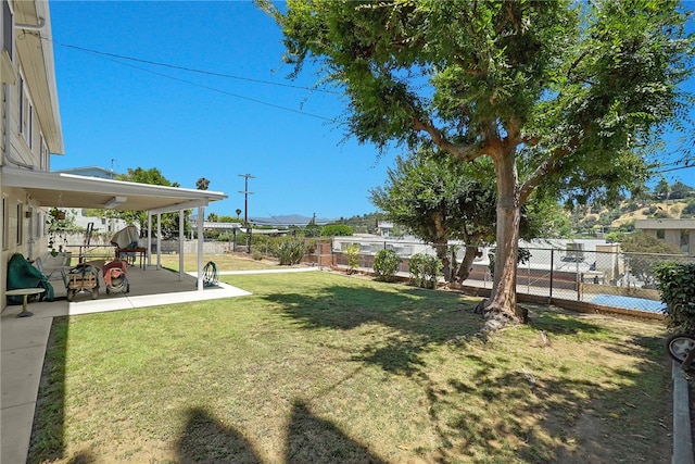 824 De La Fuente St, Monterey Park, CA 91754 - fenced backyard with a patio