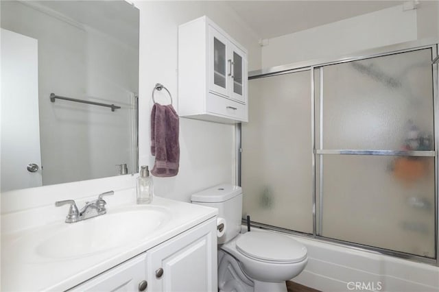 10757 Hortense St Unit 102, North Hollywood, CA 91602 - bathroom featuring vanity and enclosed tub / shower combo