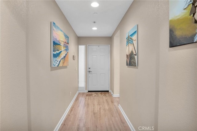 29183 Jacaranda, Lake Elsinore, CA 92530 - entryway featuring light wood finished floors and recessed lighting