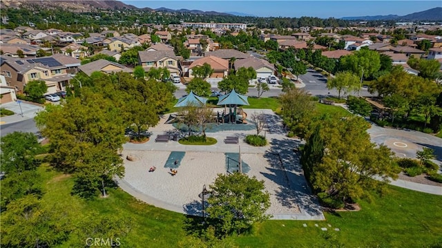 29183 Jacaranda, Lake Elsinore, CA 92530 - aerial perspective of suburban area with a mountainous background
