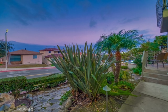 1906 S Patton Ave, San Pedro, CA 90732 - view of yard at dusk