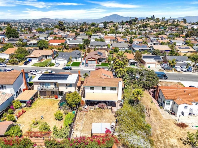250 65th St, San Diego, CA 92114 - aerial view of residential area featuring a mountainous background