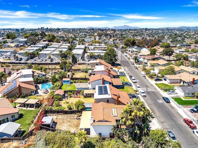 250 65th St, San Diego, CA 92114 - aerial perspective of suburban area featuring a mountain backdrop