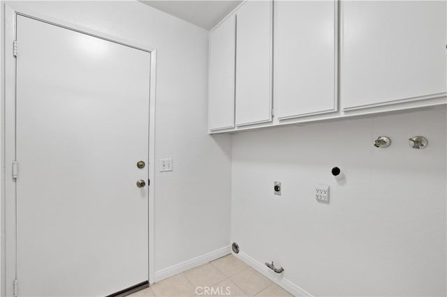 2065 N Shorewood Ave, Upland, CA 91784 - laundry room featuring gas dryer hookup, electric dryer hookup, hookup for a washing machine, and light tile patterned floors