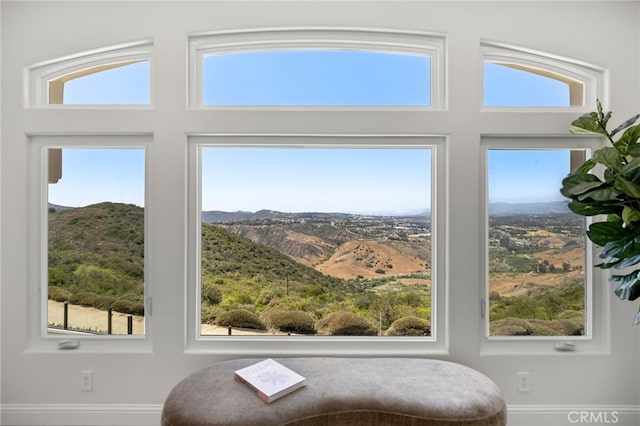 7 Sierra Vis, Laguna Niguel, CA 92677 - detailed view of baseboards and mountains