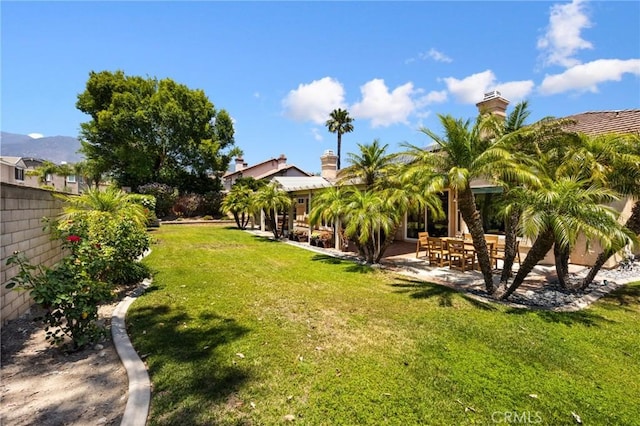 5914 Johnston Pl, Rancho Cucamonga, CA 91739 - view of yard with a patio area