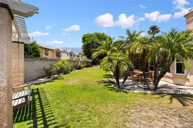 5914 Johnston Pl, Rancho Cucamonga, CA 91739 - view of yard featuring a patio