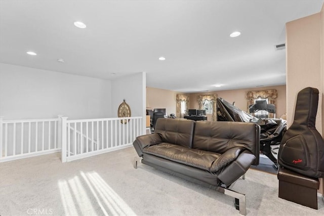 11868 Bunker Hill Dr, Rancho Cucamonga, CA 91730 - living area with carpet and recessed lighting