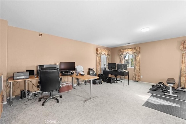 11868 Bunker Hill Dr, Rancho Cucamonga, CA 91730 - carpeted office featuring baseboards
