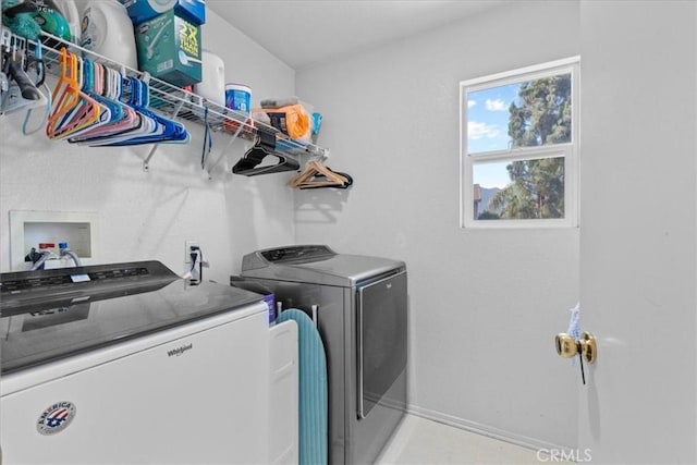 11868 Bunker Hill Dr, Rancho Cucamonga, CA 91730 - laundry area with separate washer and dryer