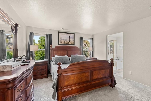 11868 Bunker Hill Dr, Rancho Cucamonga, CA 91730 - bedroom featuring a textured ceiling and light colored carpet