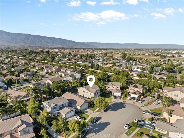 11868 Bunker Hill Dr, Rancho Cucamonga, CA 91730 - aerial overview of property's location with nearby suburban area and mountains