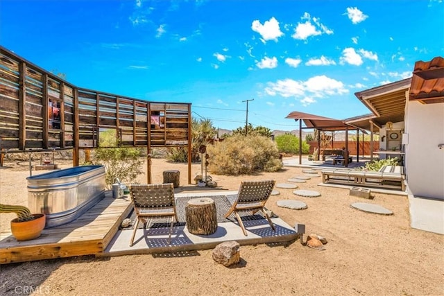 7638 Dumosa Ave, Yucca Valley, CA 92284 - view of patio / terrace