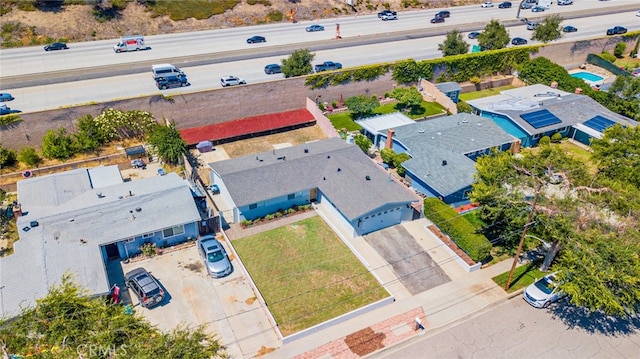 9140 Garden St, Rancho Cucamonga, CA 91701 - drone / aerial view