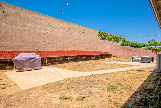 9140 Garden St, Rancho Cucamonga, CA 91701 - fenced backyard with a patio area