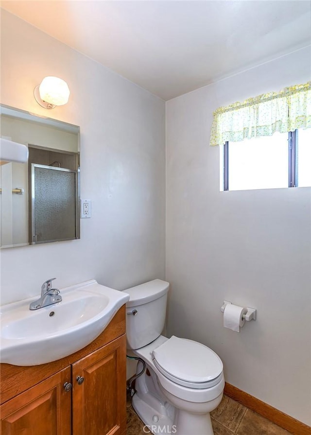 14836 Rayfield Dr, La Mirada, CA 90638 - bathroom featuring vanity, a shower, and tile patterned flooring