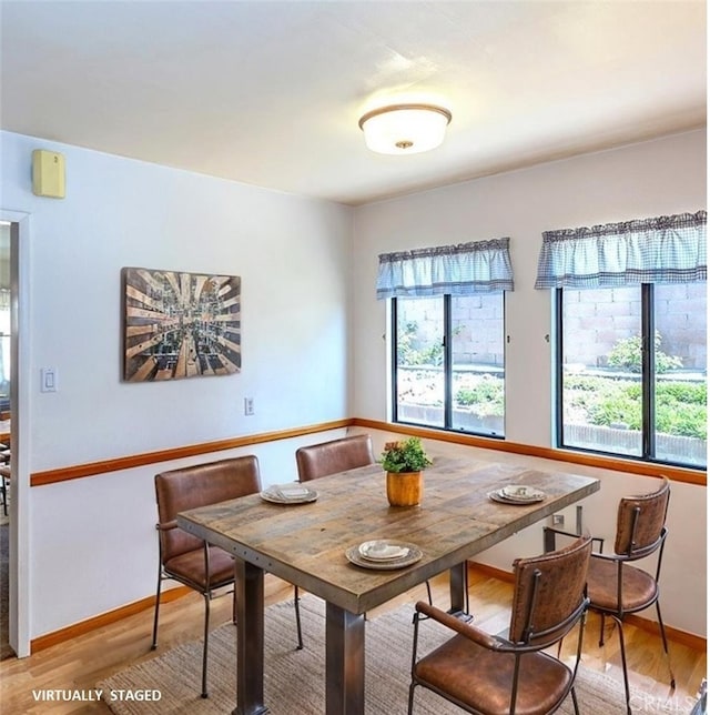 14836 Rayfield Dr, La Mirada, CA 90638 - dining room with plenty of natural light and light wood finished floors