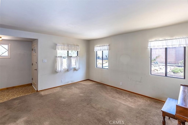 14836 Rayfield Dr, La Mirada, CA 90638 - carpeted spare room featuring baseboards