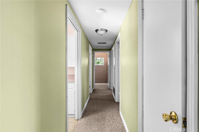 2344 Porter Way, Chico, CA 95926 - hallway featuring light colored carpet and baseboards