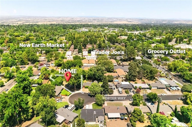 2344 Porter Way, Chico, CA 95926 - aerial view of residential area