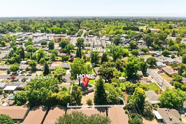 2344 Porter Way, Chico, CA 95926 - aerial perspective of suburban area
