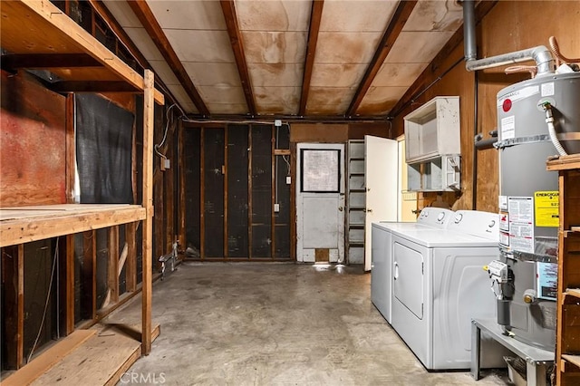 2344 Porter Way, Chico, CA 95926 - basement with secured water heater and washing machine and clothes dryer