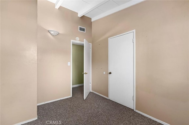 2344 Porter Way, Chico, CA 95926 - unfurnished room featuring beam ceiling and carpet