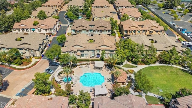 10375 Church St Unit 74, Rancho Cucamonga, CA 91730 - aerial view of property's location featuring nearby suburban area
