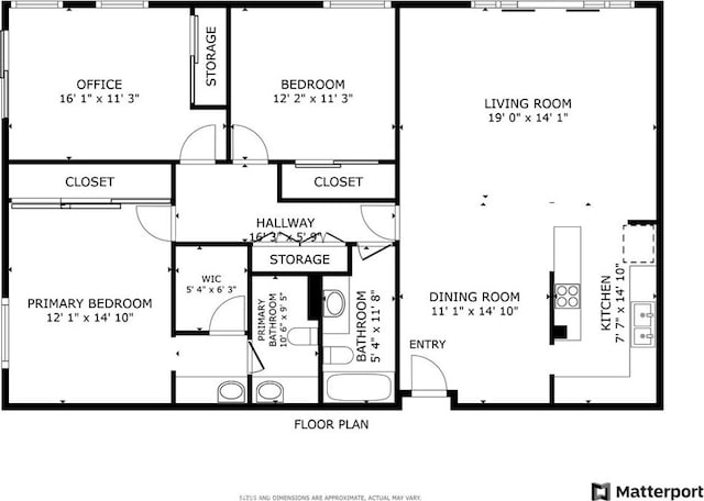 6542 Ocean Crest Dr Unit B208, Rancho Palos Verdes, CA 90275 - view of home floor plan