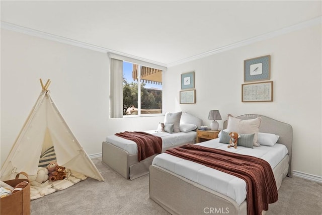 6542 Ocean Crest Dr Unit B208, Rancho Palos Verdes, CA 90275 - carpeted bedroom with crown molding