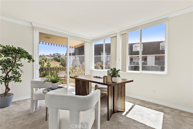 6542 Ocean Crest Dr Unit B208, Rancho Palos Verdes, CA 90275 - office space with light carpet and crown molding