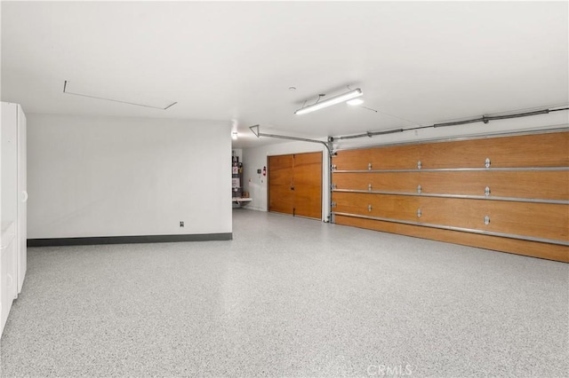 19022 Shamrock Ln, Yorba Linda, CA 92886 - garage with baseboards