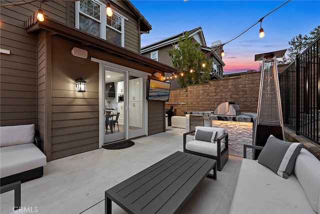 20 Becker, Ladera Ranch, CA 92694 - view of patio with an outdoor living space and a grill