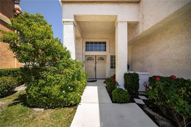 6791 Florence Pl, Rancho Cucamonga, CA 91701 - view of exterior entry with stucco siding