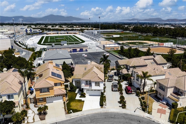 6791 Florence Pl, Rancho Cucamonga, CA 91701 - aerial view of residential area
