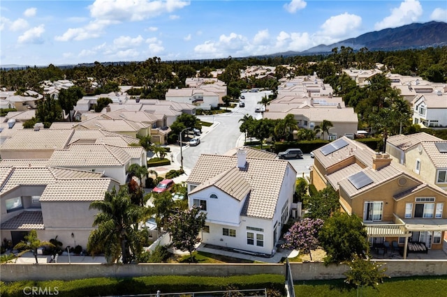 6791 Florence Pl, Rancho Cucamonga, CA 91701 - aerial view of residential area with a mountainous background