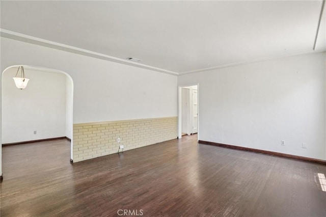 10018 San Vincente Ave, South Gate, CA 90280 - empty room with wood finished floors