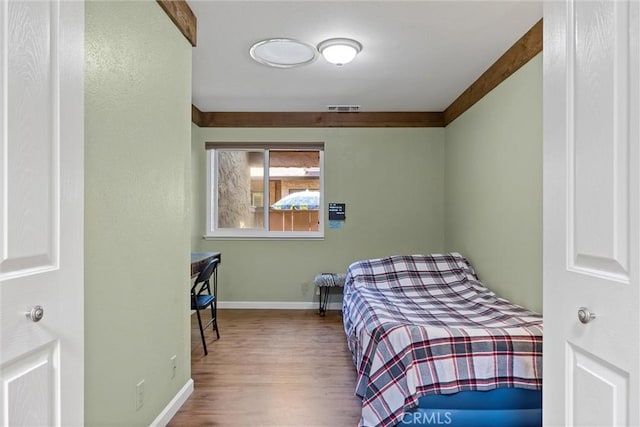 2665 Waverly Ct, Chico, CA 95973 - bedroom with baseboards and wood finished floors