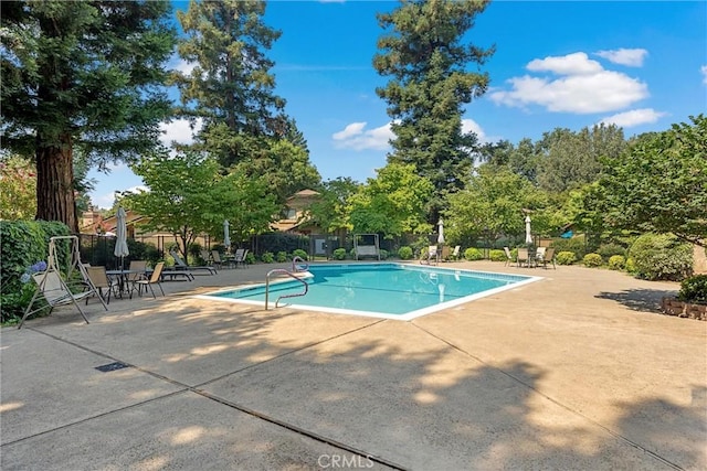 2665 Waverly Ct, Chico, CA 95973 - community pool featuring a patio area