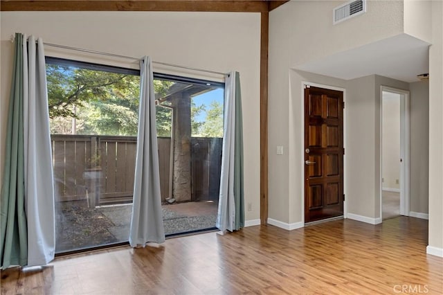 2665 Waverly Ct, Chico, CA 95973 - doorway featuring healthy amount of natural light and wood finished floors