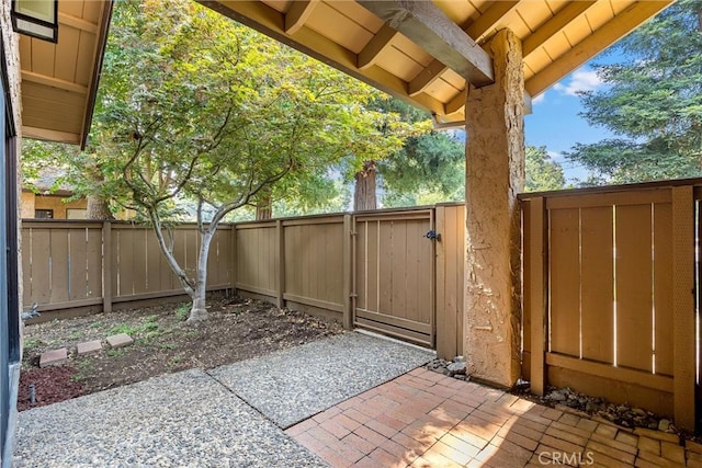 2665 Waverly Ct, Chico, CA 95973 - view of patio / terrace with a gate
