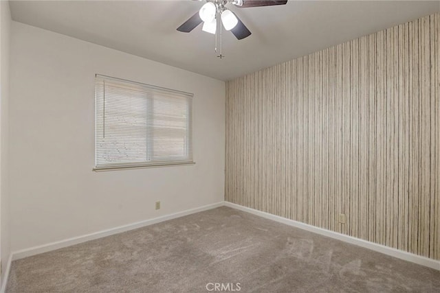 2665 Waverly Ct, Chico, CA 95973 - empty room featuring carpet and ceiling fan