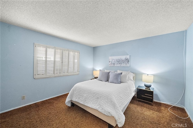 11551 Gladstone Cir, Fountain Valley, CA 92708 - carpeted bedroom with baseboards and a textured ceiling