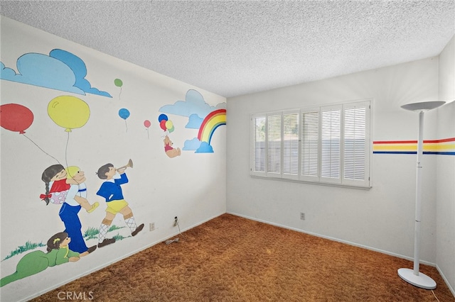 11551 Gladstone Cir, Fountain Valley, CA 92708 - carpeted spare room featuring a textured ceiling