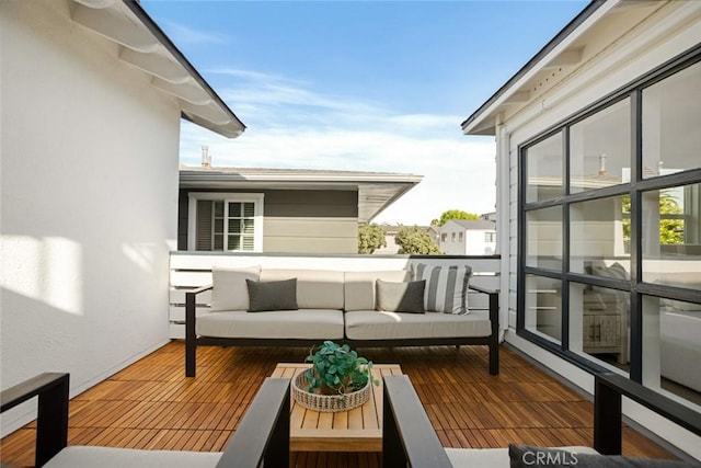 1585 Miramar Dr, Newport Beach, CA 92661 - balcony featuring outdoor lounge area