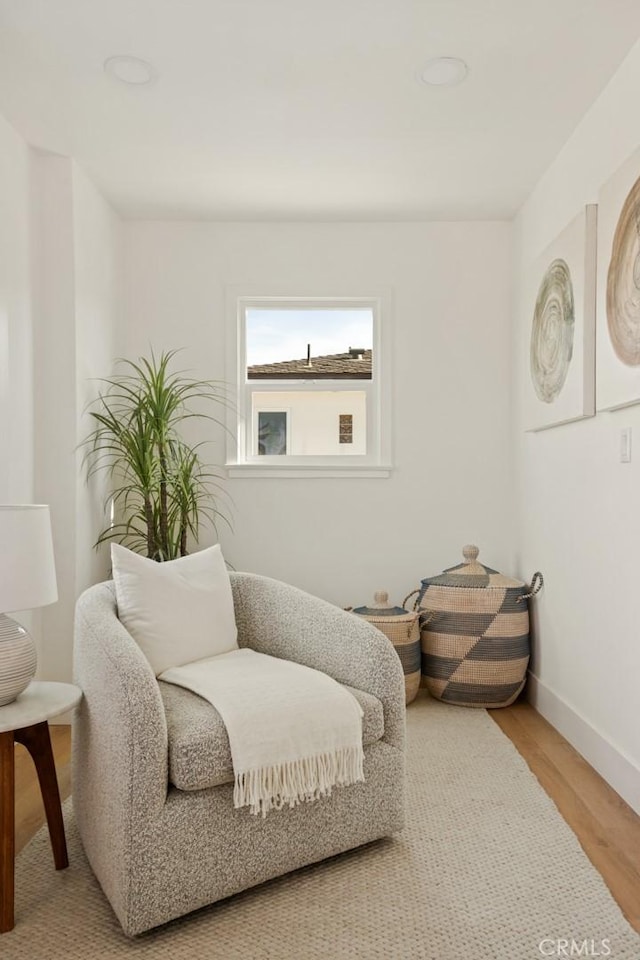 1585 Miramar Dr, Newport Beach, CA 92661 - living area featuring wood finished floors and baseboards