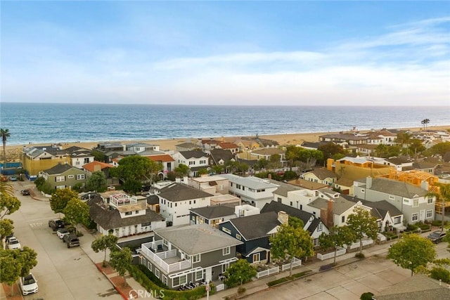 1585 Miramar Dr, Newport Beach, CA 92661 - aerial perspective of suburban area with a large body of water